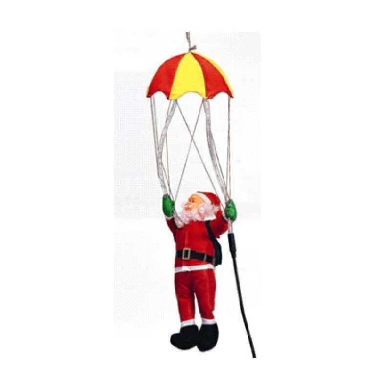 Babbo natale con paracadute lumi noso el72158