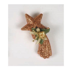 Cometa glitter arancio...