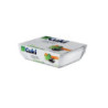 Cuki contenitori ermetici cm.14, x20x9 lt.0,75 con coperchio pz.4