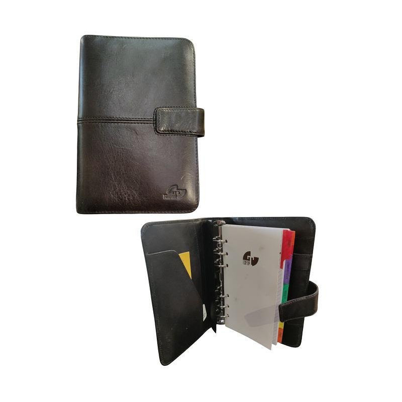 Organizer niji pelle cm.15x20 art.289-b nero