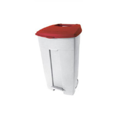 Bidone lt.120 con ruote...