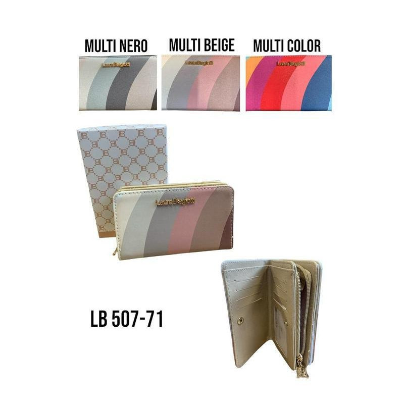 Portafogli laura biagiotti stucky donna art.507-71 pz.4 colori assortiti