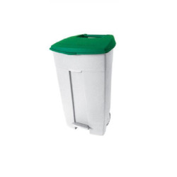 Bidone lt.120 con ruote...