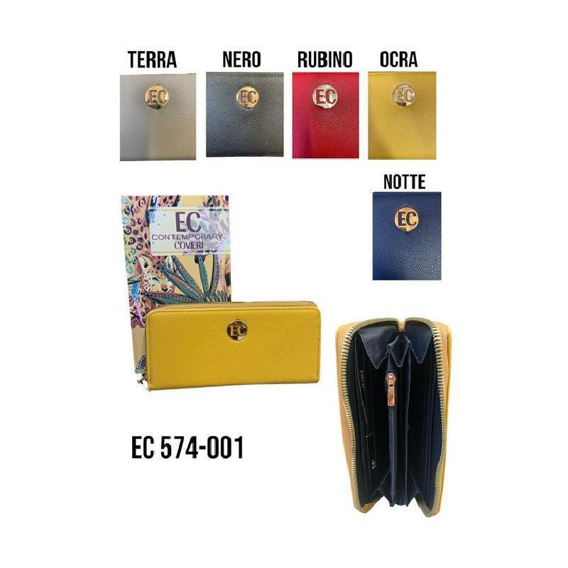 Portafogli enrico coveri donna a rt.574 pz.4 colori assortiti