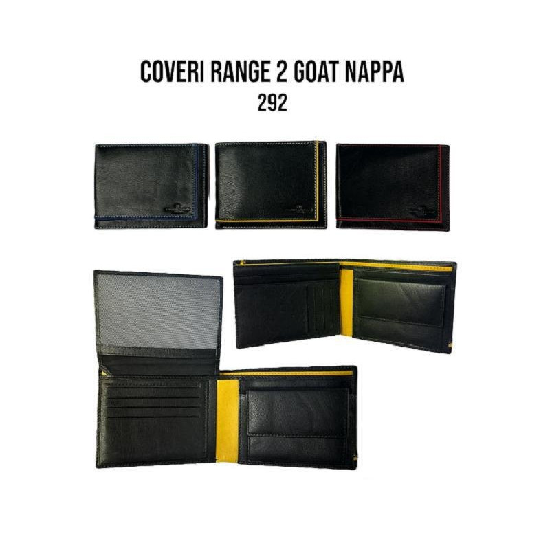Portafogli enrico coveri pelle uomo art.range2 pz.3 colori assortiti