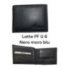 Portafogli lotto pelle uomo art.u06 pz.4 colori assortiti