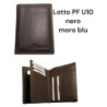 Portafogli lotto pelle uomo art.u10 pz.4 colori assortiti