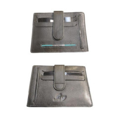 Portafogli niji tempora pelle uomo art.2708 nero