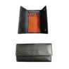 Portachiavi niji pelle con bottone orange art.1307-a