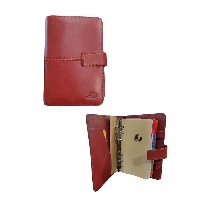 Organizer niji pelle cm.15x20 art.289-bx bordeaux