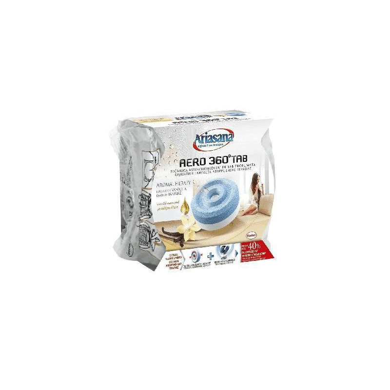 Ariasana assorbiumidita aero ta b 360° gr.450 vaniglia