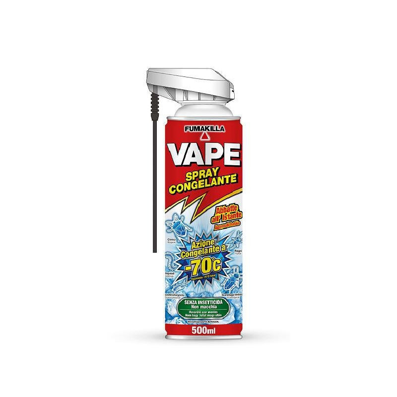 Vape insetticida spray ml.500 spray congelante