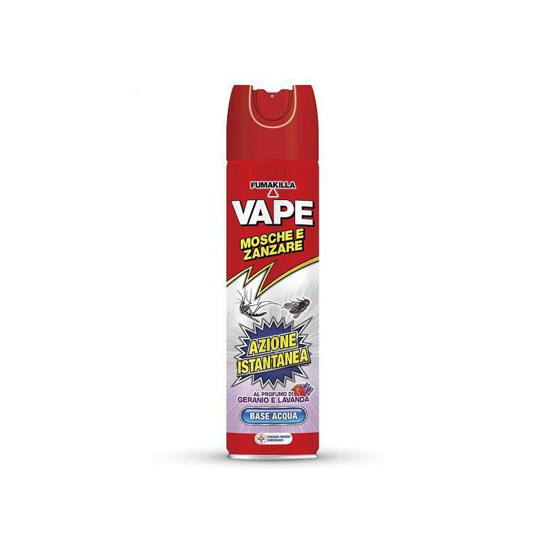 Vape insetticida spray ml.400 mosche e zanzare profumato