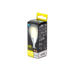Aigostar lampadina led oliva g37 e14 6w (42w) luce naturale