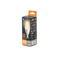 Aigostar lampadina led oliva g37 e14 6w (42w) luce calda