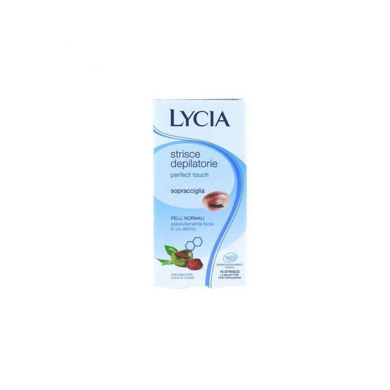 Lycia strisce depilatorie soprac ciglia pz.16 pelli normali