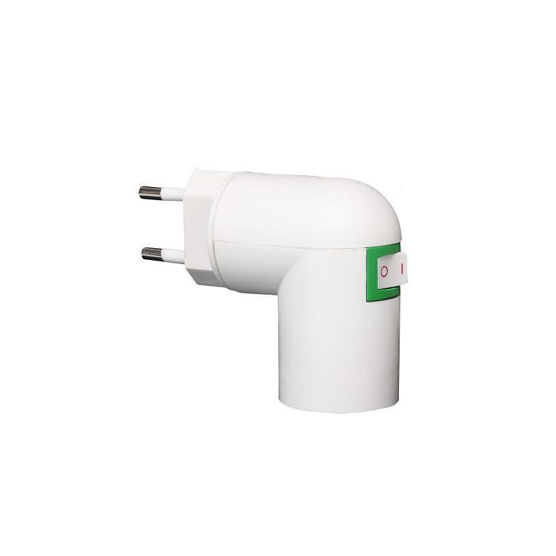Aigostar spina 10a portalampada e27 con interruttore