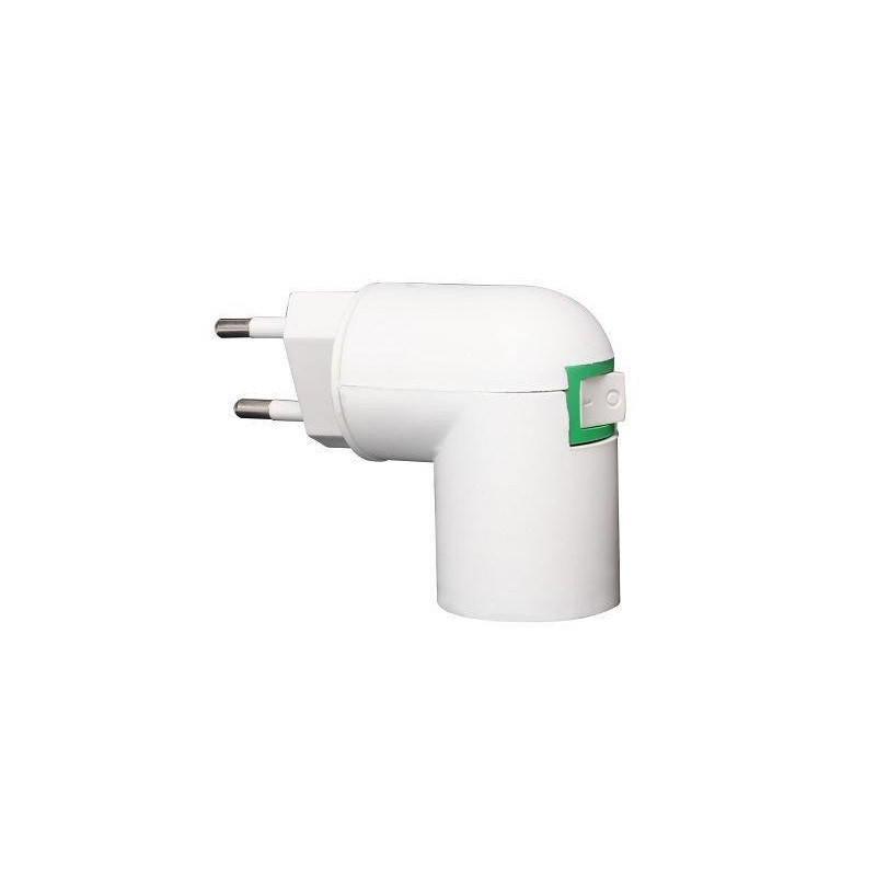 Aigostar spina 10a portalampada e14 con interruttore