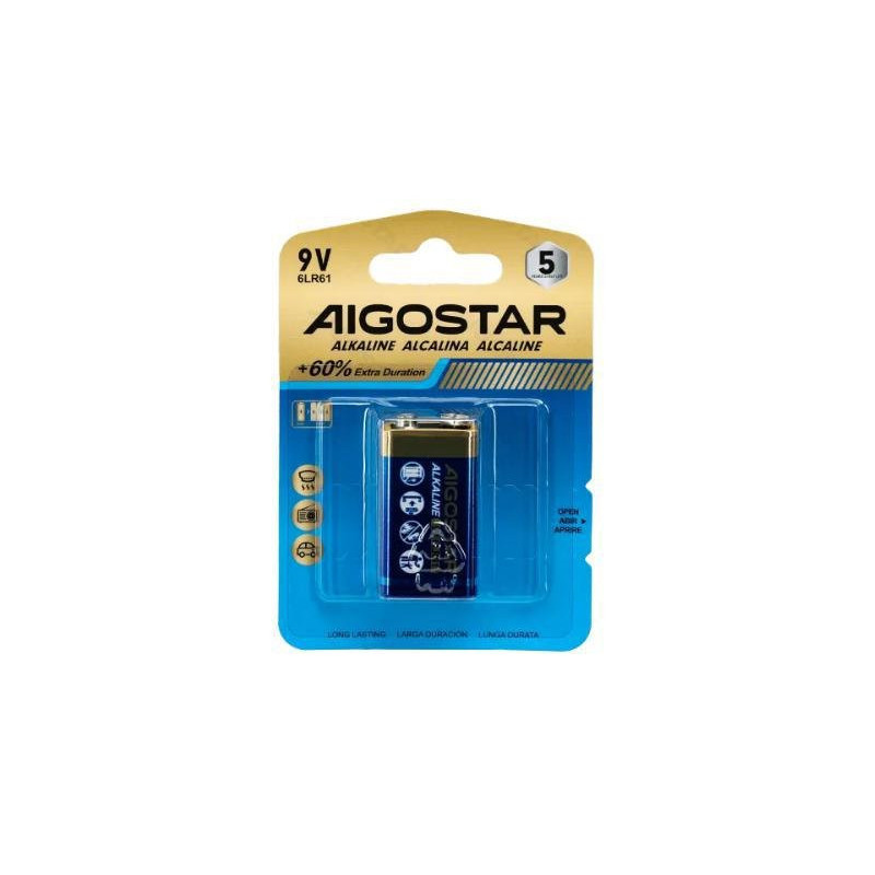 Aigostar pila 6rlr61 transistor 9v pz.1