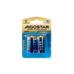 Aigostar pile lr14 mezzatorcia c 1,5v pz.2
