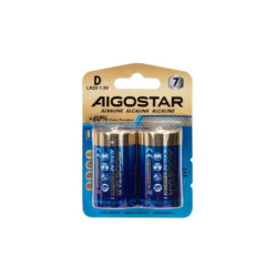 Aigostar pile lr20 torcia d 1,5v pz.2