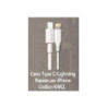 Smyline cavo pvc mt.1 lightning usb 3a-20w rapido art.kwcl