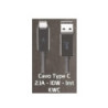 Smyline cavo pvc mt.1 type-c usb 2.1a-10w art.kwc