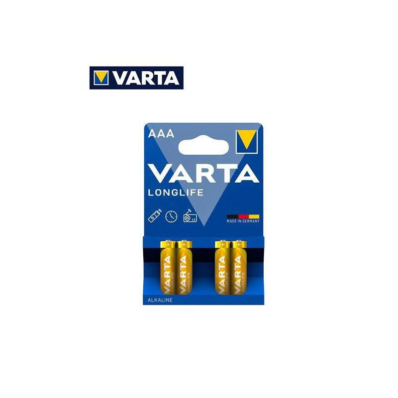 Varta longlife pile ministilo aaa 1,5v pz.4