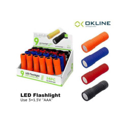 Okline torcia 9 led...