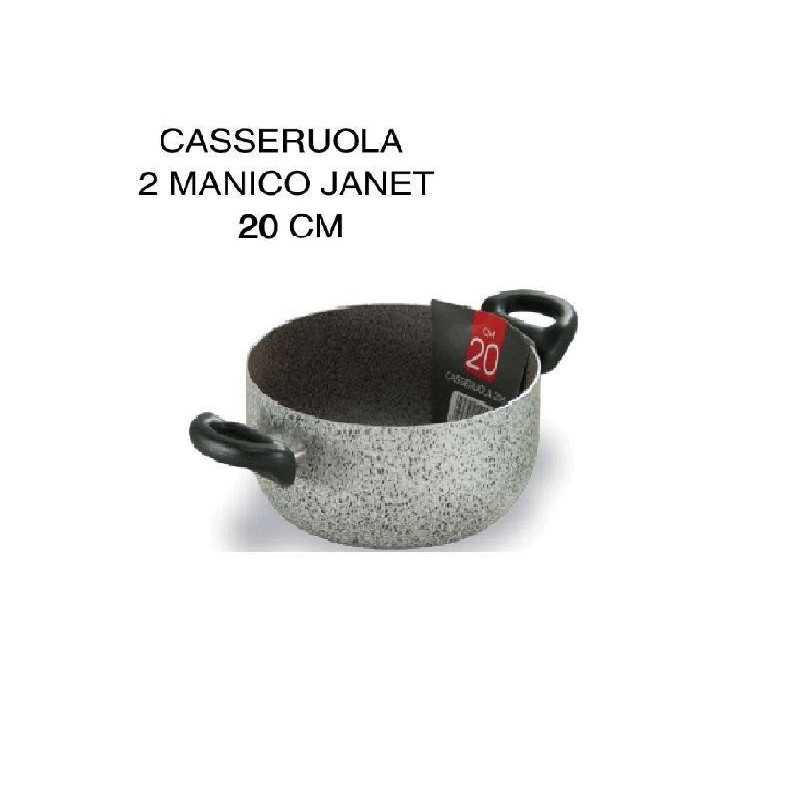 Casseruola janet 2.0 cm.20 2 man ici art.01411