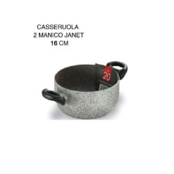 Casseruola janet 2.0 cm.16 2 man ici art.01409