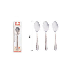 Cucchiai inox pz.3 cm.18...