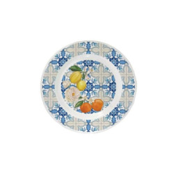 Piatto melamina piano mediterran eo cm.23 art.me-1645-2050
