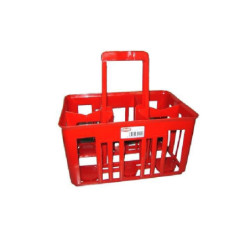 Cestello plastica portabottiglie 6 posti art.106799