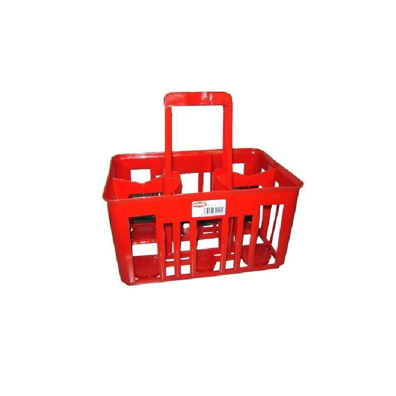 Cestello plastica portabottiglie 6 posti art.106799