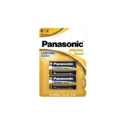 Panasonic pile mezza torcia alkaline bronze c pz.2