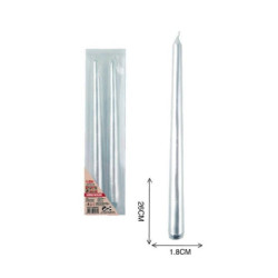 Candele coniche cm.26 pz.2...