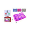 Borsa acqua calda elettrica con tasca scozzese art.cs50719