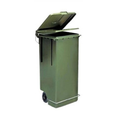 Bidone lt.120 con coperchio...