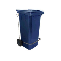 Bidone lt.120 con coperchio...