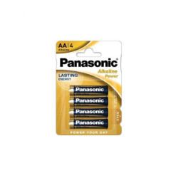 Panasonic pile stilo alkaline bronze aa 1,5v pz.4