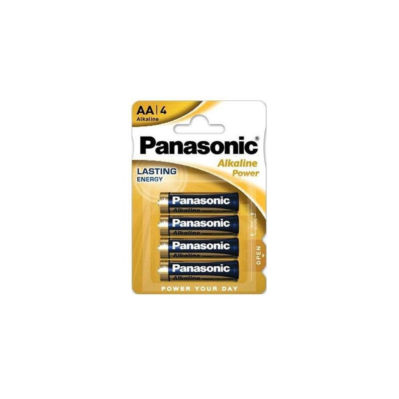 Panasonic pile stilo alkaline bronze aa 1,5v pz.4