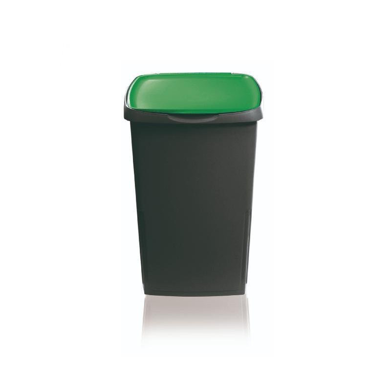 Giostyle pattumiera eco lt.45 h. 53 con coperchio verde