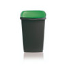 Giostyle pattumiera eco lt.45 h. 53 con coperchio verde