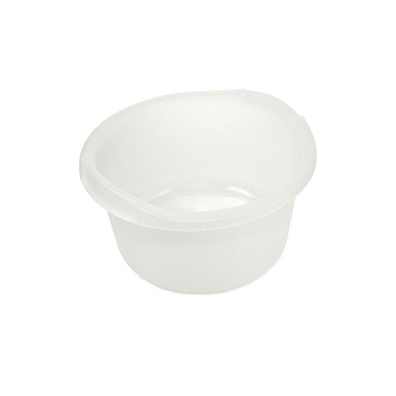 Giostyle bacinella rotonda bianca cm.37x22 lt.15