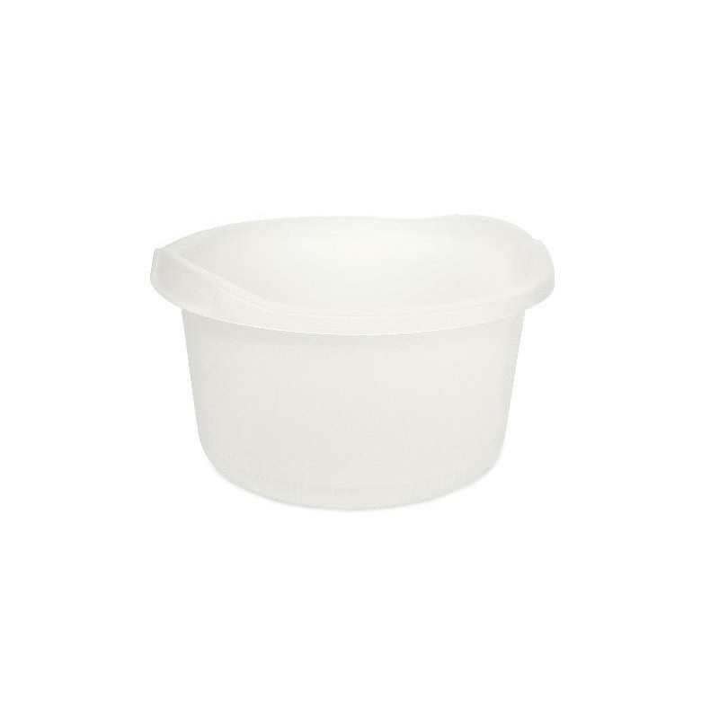 Giostyle bacinella rotonda bianca cm.32x19 lt.10
