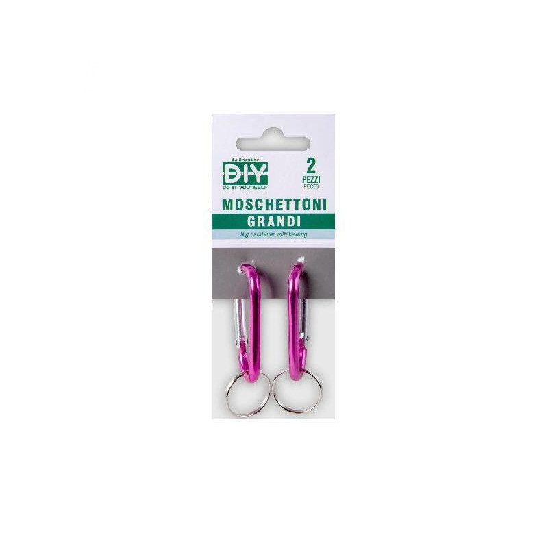 Diy moschettoni grandi pz.2 art.06854a