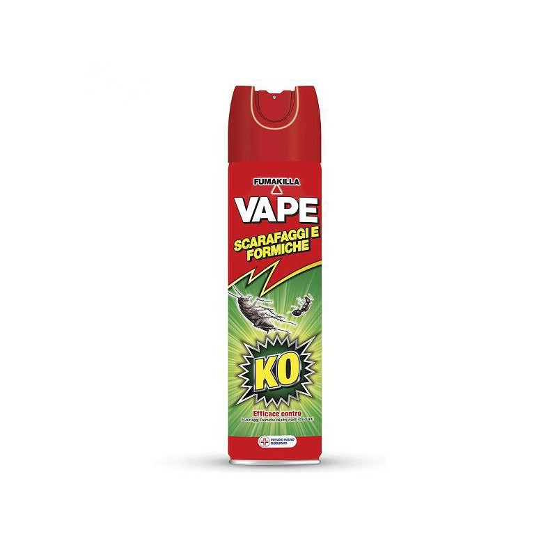 Vape insetticida spray ml.400 scarafaggi e formiche