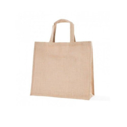 Shopper spesa juta cm.40+15x36 a rt.she501nat