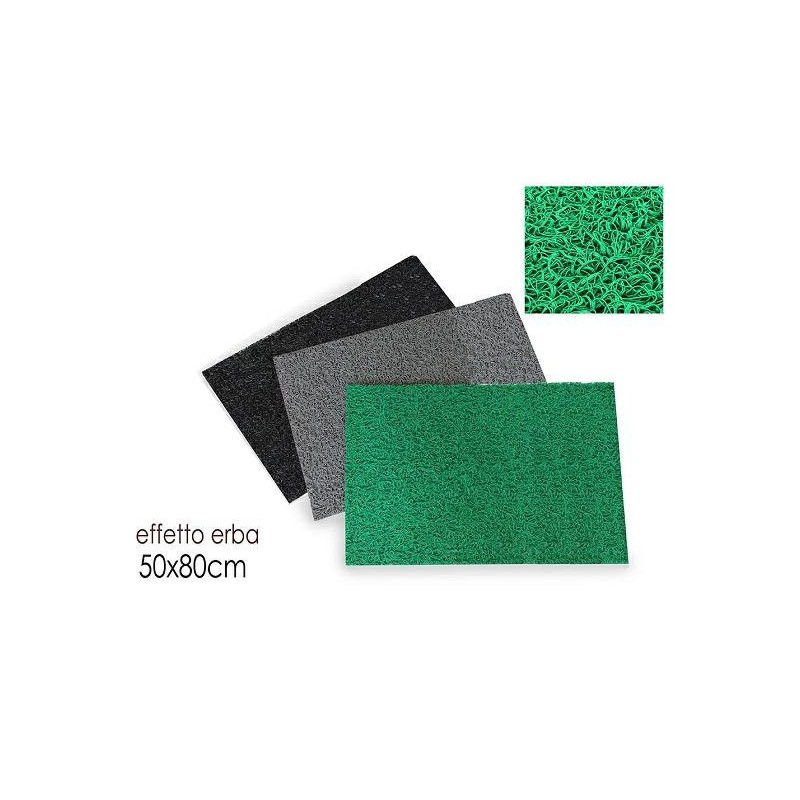 Zerbino effetto erba pvc cm.50x80 art.779201